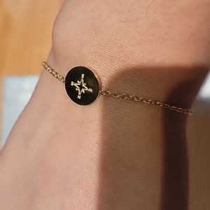 Cute dainty compass bracelet - Stainless steel